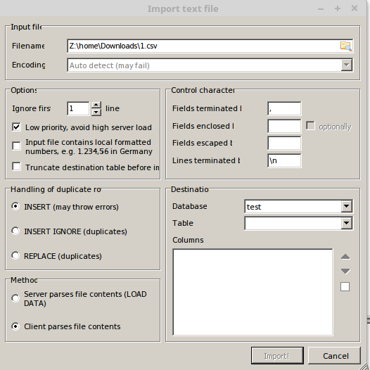 How To Import CSV File Into MySQL 3 Examples Softhints