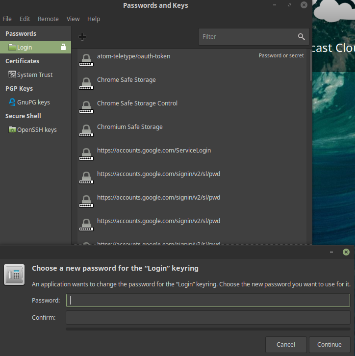 linux-mint-19-how-to-disable-login-keyring-and-chrome-softhints