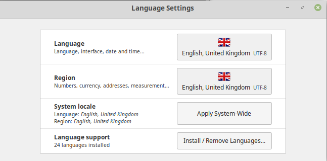 Thunderbird: how to change display time to 24h format
