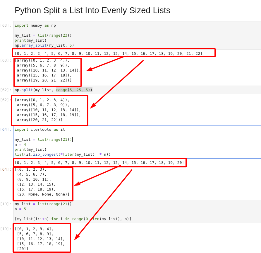 python-split-list-into-evenly-sized-lists